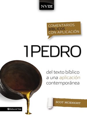 cover image of Comentario bíblico con aplicación NVI 1 Pedro